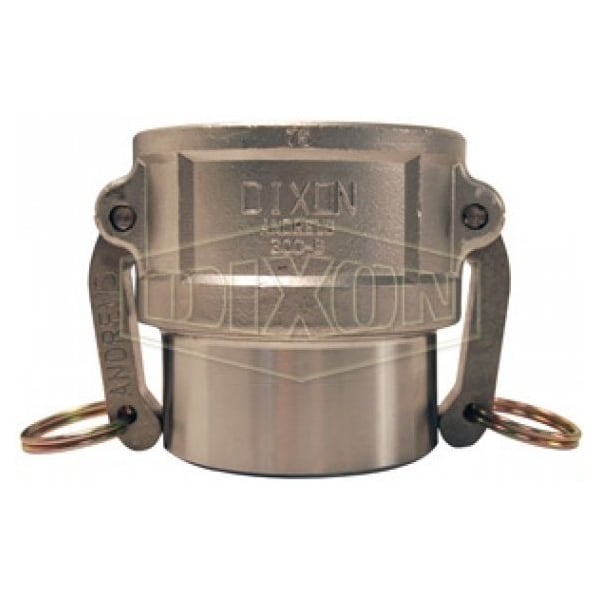 Cam and Groove Coupler, 1 in Nominal, Butt Weld x Socket Weld End Style, 316 SSss Steel